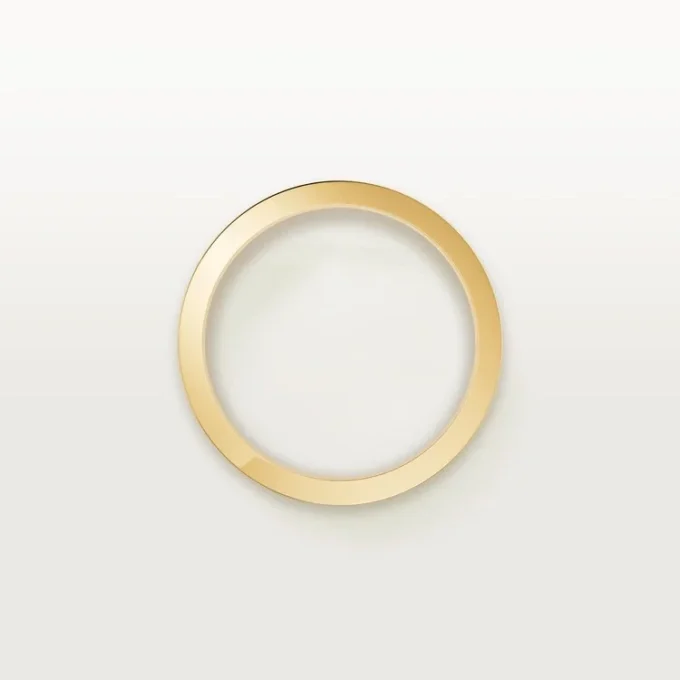 C De Cartier Wedding Band, 3 Mm Width, 1 Diamond