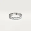 Cartier Destinee Wedding Band, 4.1 Mm Width, Paved