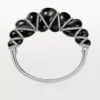 Cartier Libre Tressage Bracelet, Obsidian, Diamonds