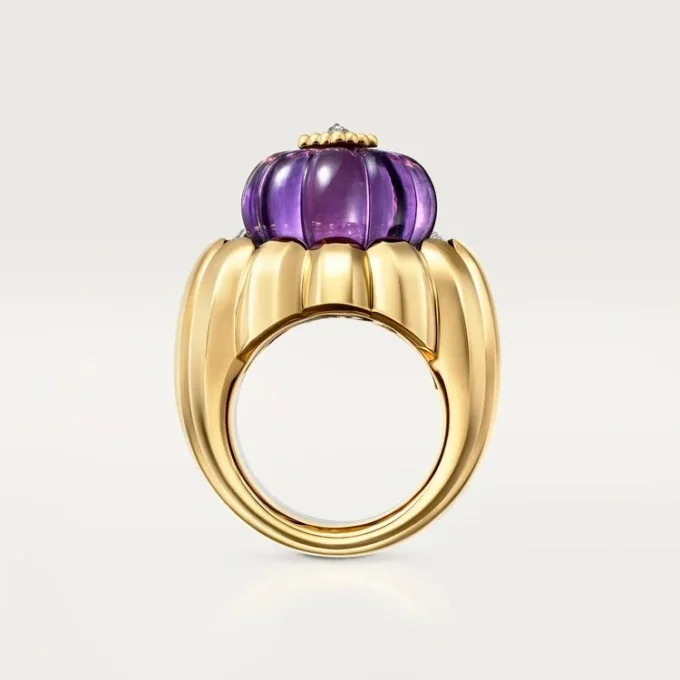 Cartier Libre Tuttitutti Ring, Amethyst, Diamonds