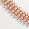 Clash De Cartier Necklace, Flexible, Double Row, Paved