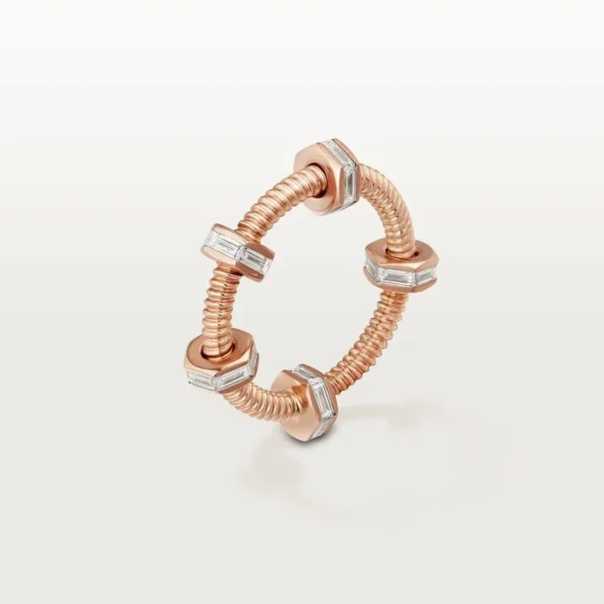 Erose Gold, Diamonds – Cartier