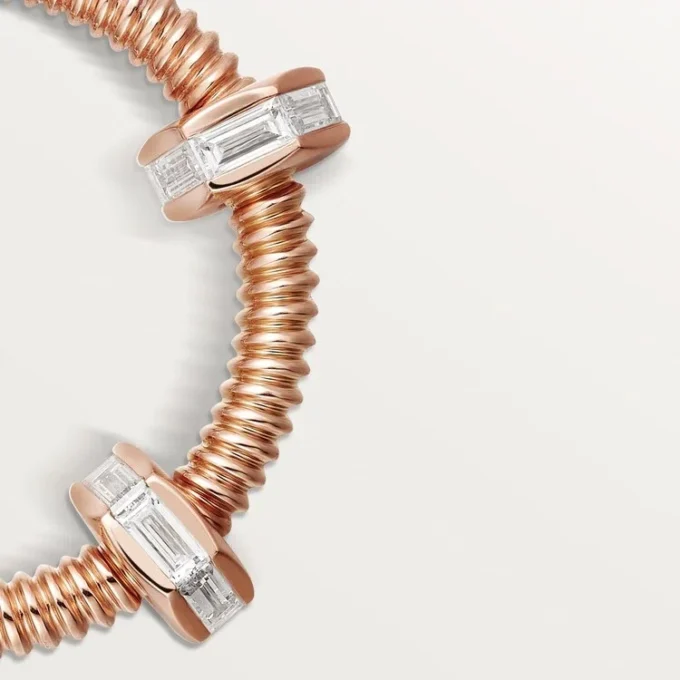 Erose Gold, Diamonds – Cartier