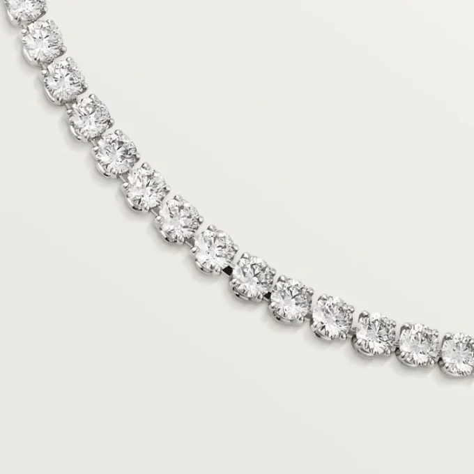Lignes Essentielles Necklace, Brilliant-Cut Diamonds