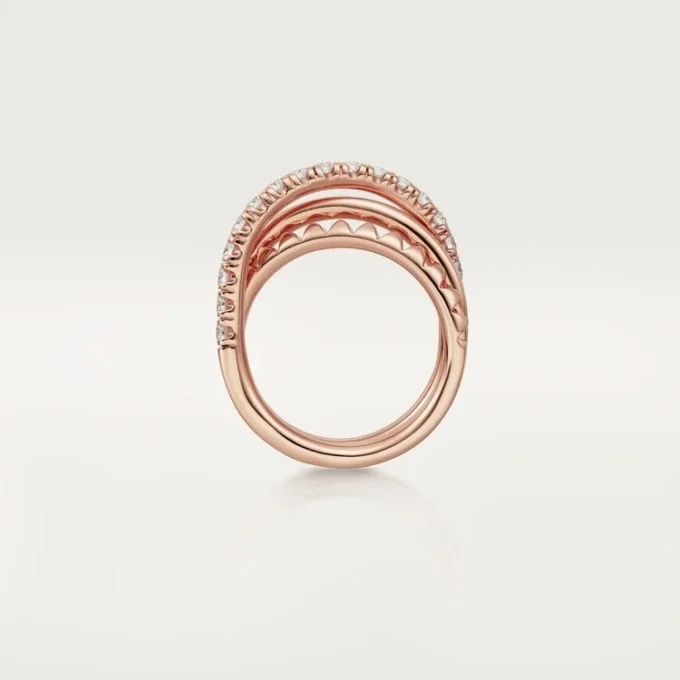 Etincelle De Cartier Ring – Rose Gold, Diamonds – Cartier