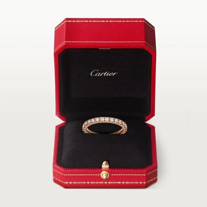 Etincelle De Cartier Wedding Band – Pink Gold, Diamonds – Cartier