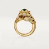 Faune Et Flore De Cartier Ring, Yellow, Orange and Brown Diamonds, Paved