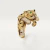 Faune Et Flore De Cartier Ring, Yellow, Orange and Brown Diamonds, Paved