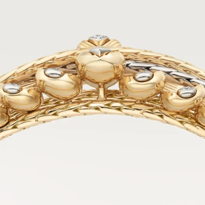 Grain De Cafe Bracelet, Diamonds