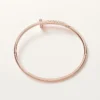 Juste Un Clou Bracelet, Small Model, Reverse-Set Diamonds