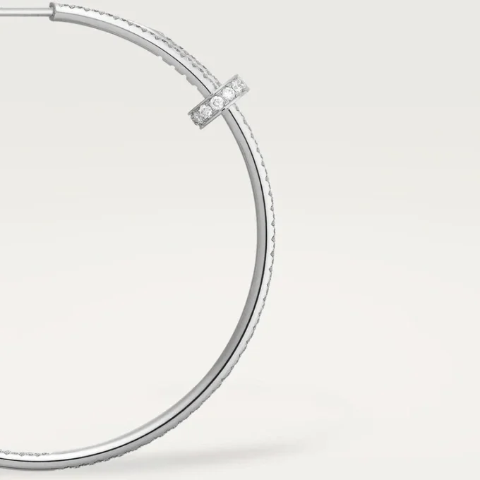 Juste Un Clou Earrings – White Gold, Diamonds – Cartier