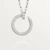 Juste Un Clou Long Necklace, Multiwear, Extra-Large Model, Paved