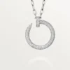Juste Un Clou Long Necklace, Multiwear, Extra-Large Model, Paved