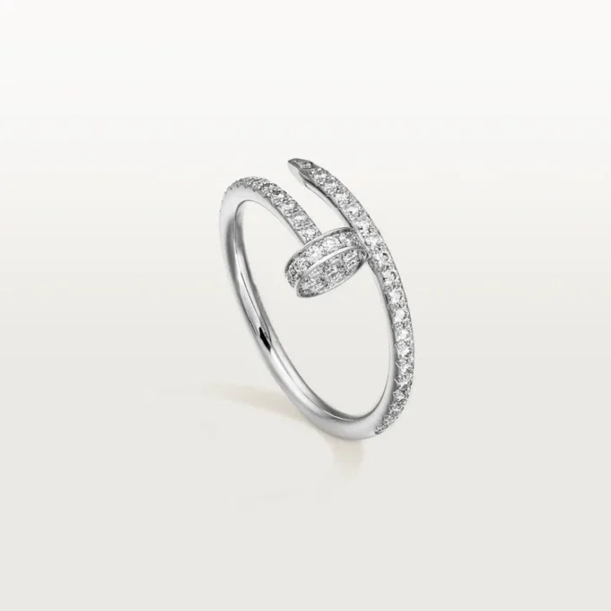 Juste Un Clou Ring – White Gold, Diamonds – Cartier