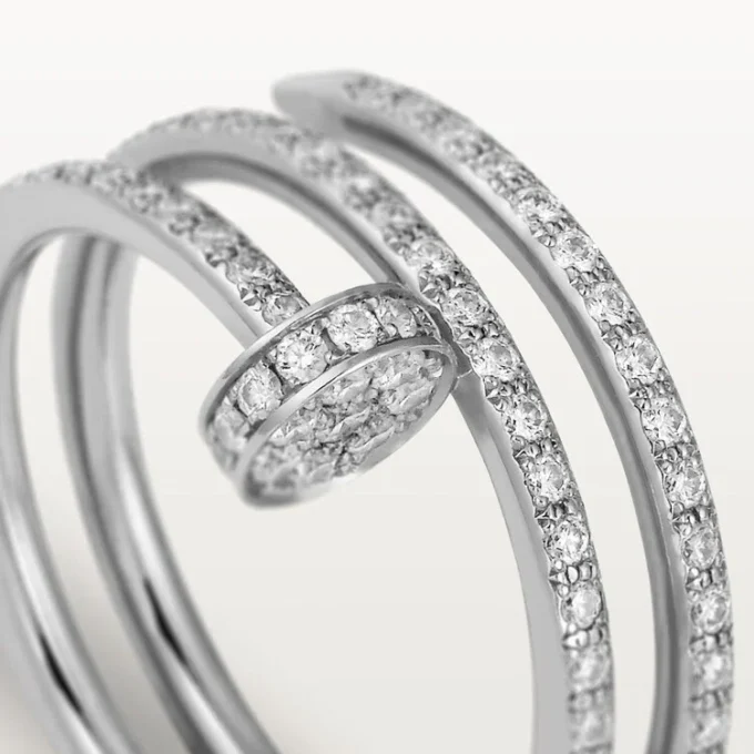 Juste Un Clou Ring – White Gold, Diamonds – Cartier