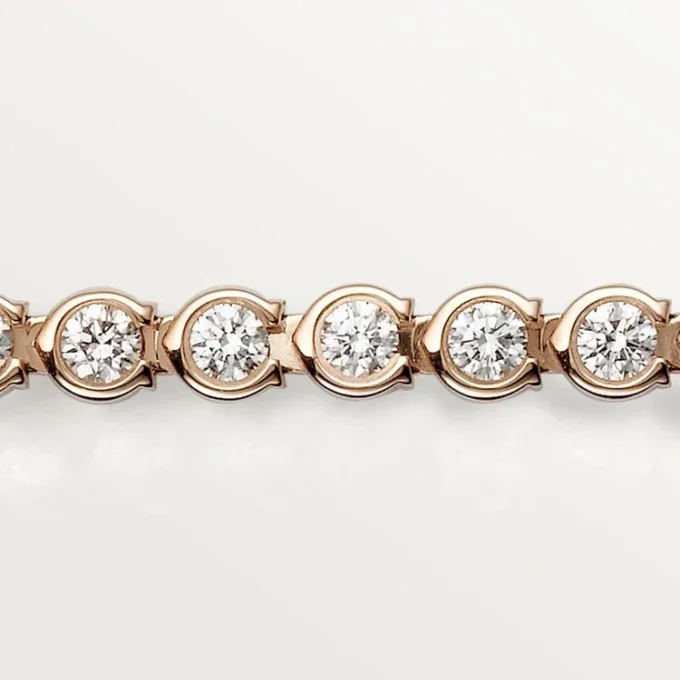 Lignes Essentielles Bracelet, Brilliant-Cut Diamonds