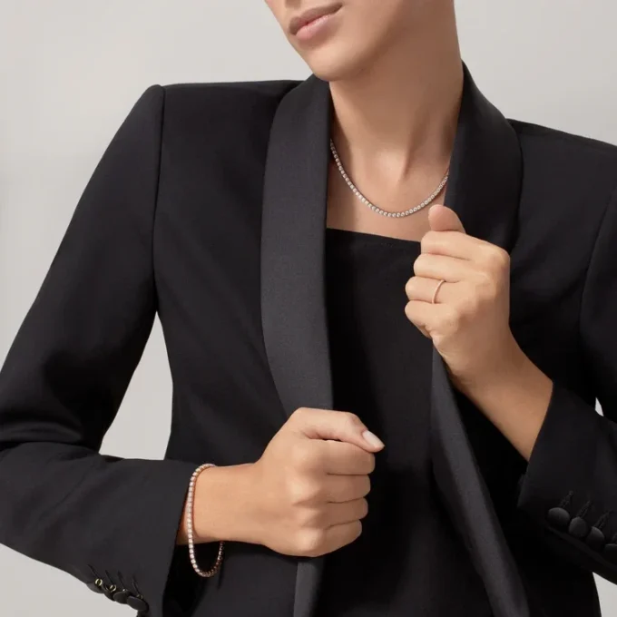 Lignes Essentielles Bracelet, Brilliant-Cut Diamonds