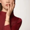 Love Bracelet, Classic Model, Brushed, 4 Diamonds
