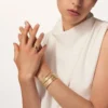 Love Bracelet, Classic Model, Brushed, 4 Diamonds