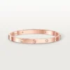 Love Bracelet, Medium Model, 4 Diamonds