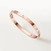 Love Bracelet, Medium Model, 4 Diamonds