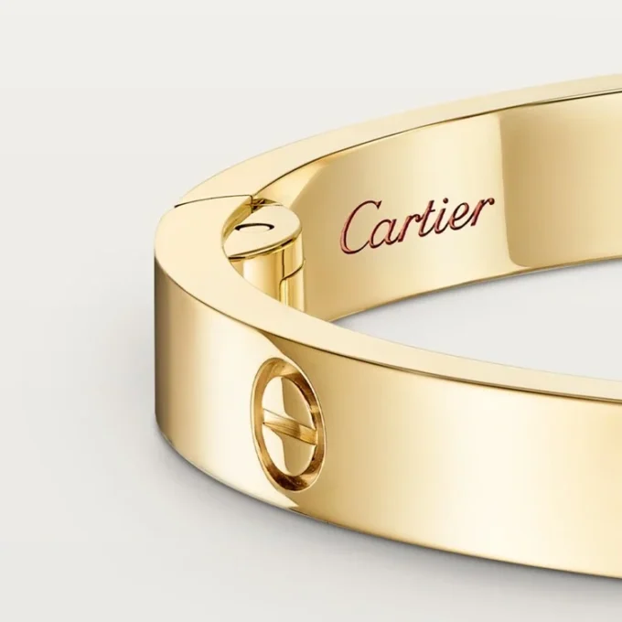 Love Bracelet, Medium Model, 4 Diamonds