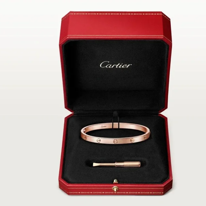 Love Bracelet, Medium Model, 4 Diamonds