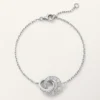 Love Bracelet, on Chain, Paved