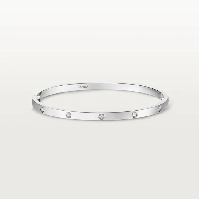Love Bracelet, Small Model, 10 Diamonds