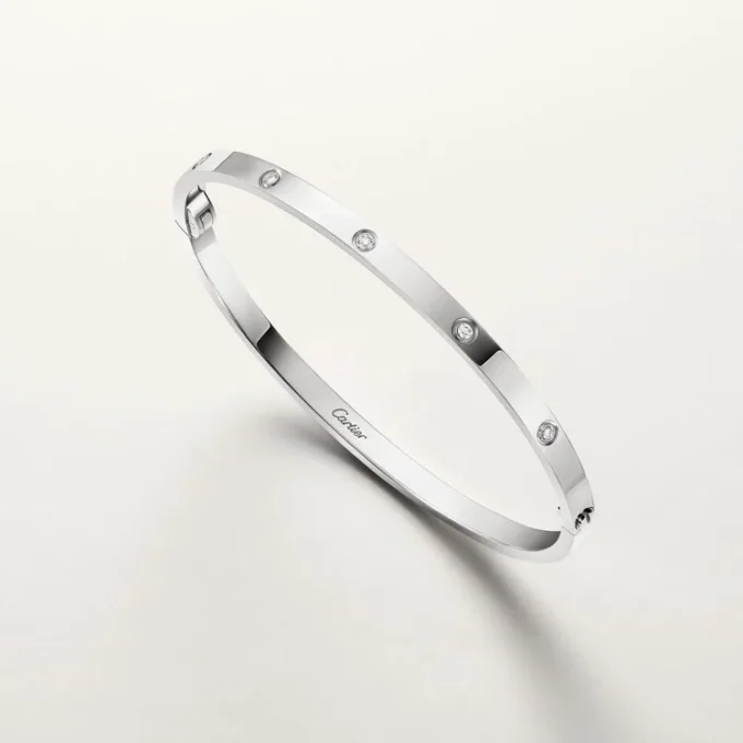 Love Bracelet, Small Model, 10 Diamonds