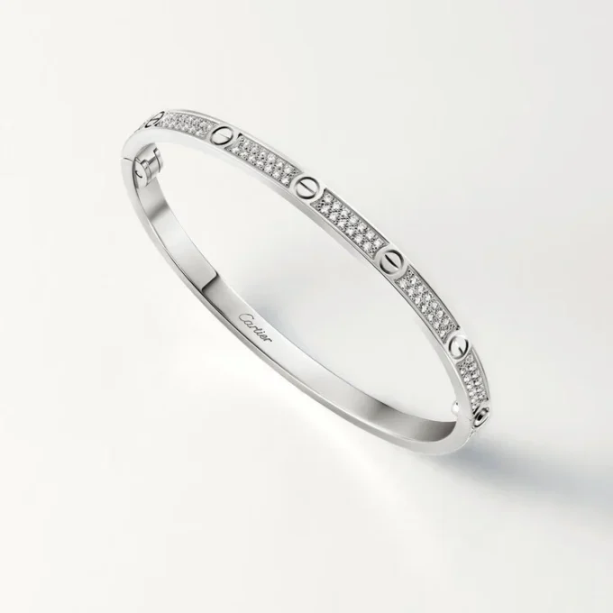 Love Bracelet, Small Model, Paved