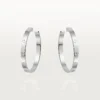 Love Earrings – White Gold – Cartier