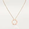 Love Necklace, 3 Diamonds – Rose Gold, Diamonds – Cartier