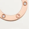 Love Necklace, 3 Diamonds – Rose Gold, Diamonds – Cartier