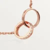 Love Necklace, Diamonds – Rose Gold, Diamonds – Cartier