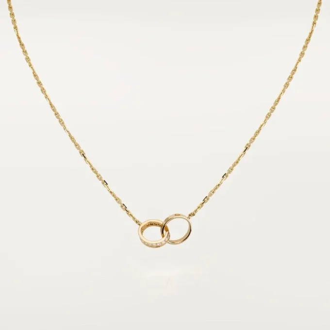 Love Necklace, Diamonds – Yellow Gold, Diamonds – Cartier