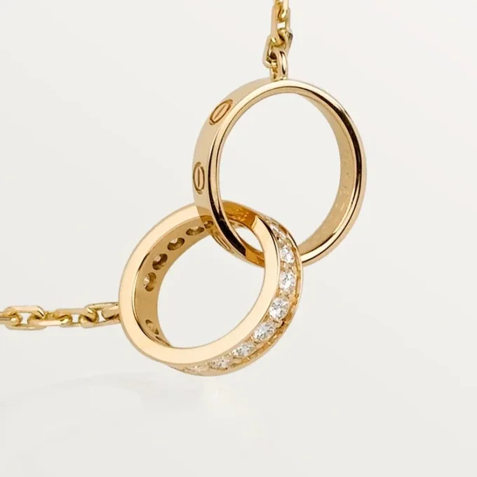 Love Necklace, Diamonds – Yellow Gold, Diamonds – Cartier