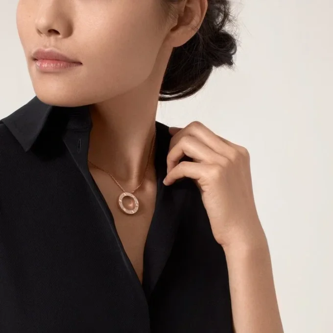 Love Necklace – Pink Gold, Diamonds – Cartier