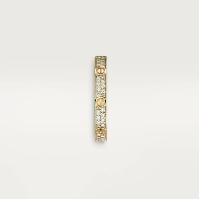 Love Ring, Sm – Yellow Gold, Diamonds – Cartier