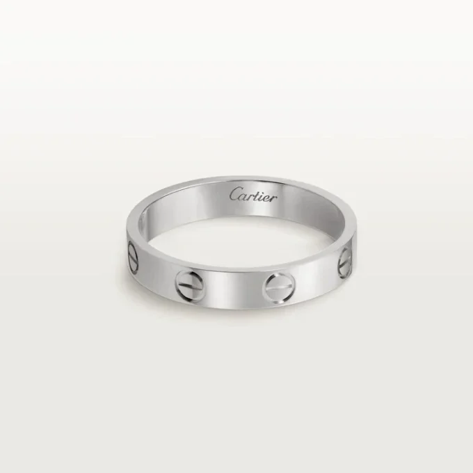 Love Wedding Band – White Gold – Cartier