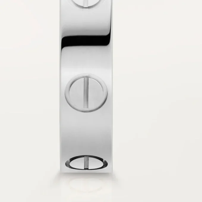Love Wedding Band – White Gold – Cartier