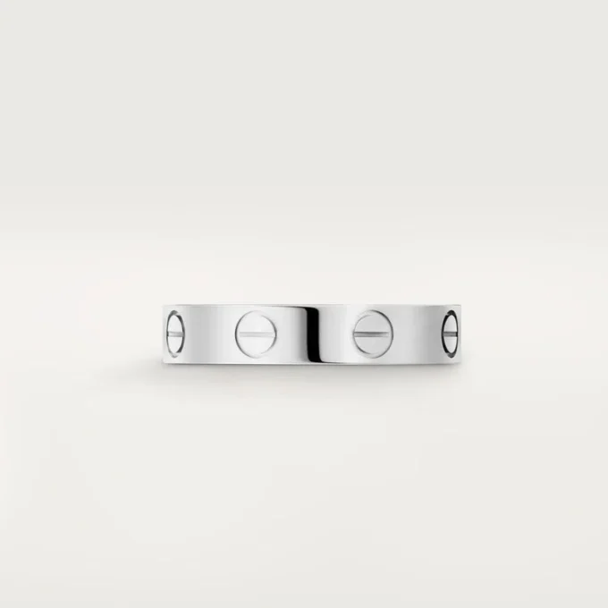Love Wedding Band – White Gold – Cartier