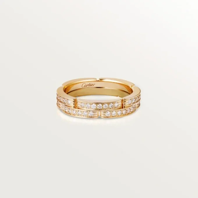 Maillon Panthere Ring – Yellow Gold, Diamonds – Cartier