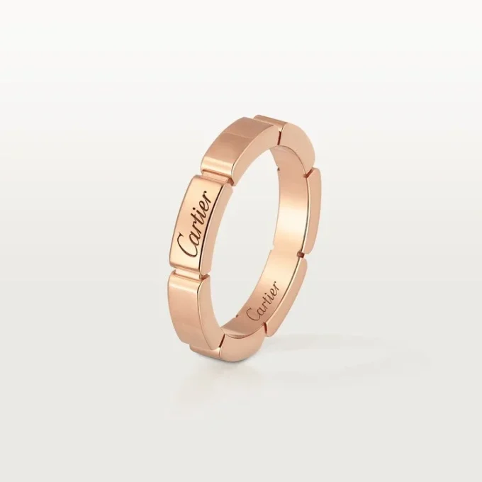 Maillon Panthere Wedding Band – Pink Gold – Cartier