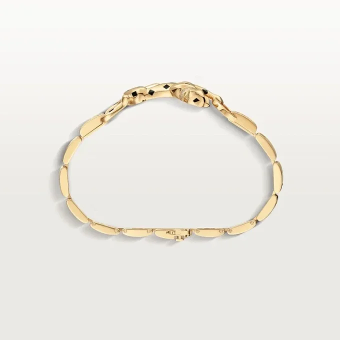 Panthere De Cartier Bracelet – Yellow Gold, Lacquer, Diamond, Tsavorite Garnet, Onyx – Cartier