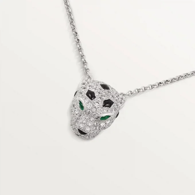 Panthere De Cartier Pendant, Paved