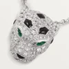 Panthere De Cartier Pendant, Paved