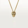 Panthere De Cartier Necklace – Yellow Gold, Lacquer, Diamonds, Tsavorite Garnet, Onyx – Cartier