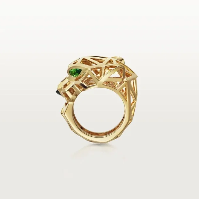 Panthere De Cartier Ring – Tsavorite & Yellow Gold | Cartier Us