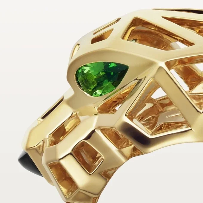 Panthere De Cartier Ring – Tsavorite & Yellow Gold | Cartier Us